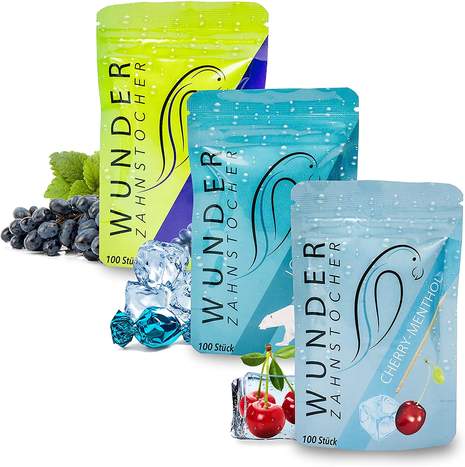 Wunder Zahnstocher Fresh Breath Bag (3X100 Stück) Wunder Zahnstocher Fresh Breath Bag (3X100 Stück)