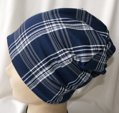 Übergangsbeanie &Quot;Karo&Quot; Gr. 50/52 Übergangsbeanie &Quot;Karo&Quot; Gr. 50/52