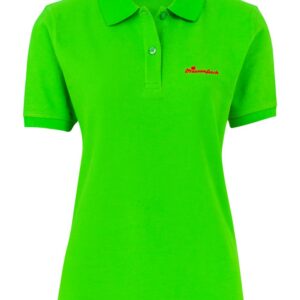 MIASANFESCH, Mia san Bayern Damen Hemd Polo Shirt hochwertig Grün M