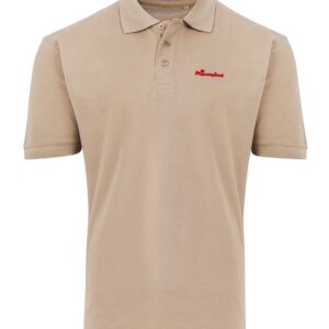 MIASANFESCH, Mia san Bayern Herren Hemd Polo Shirt hochwertig Sand Größe L