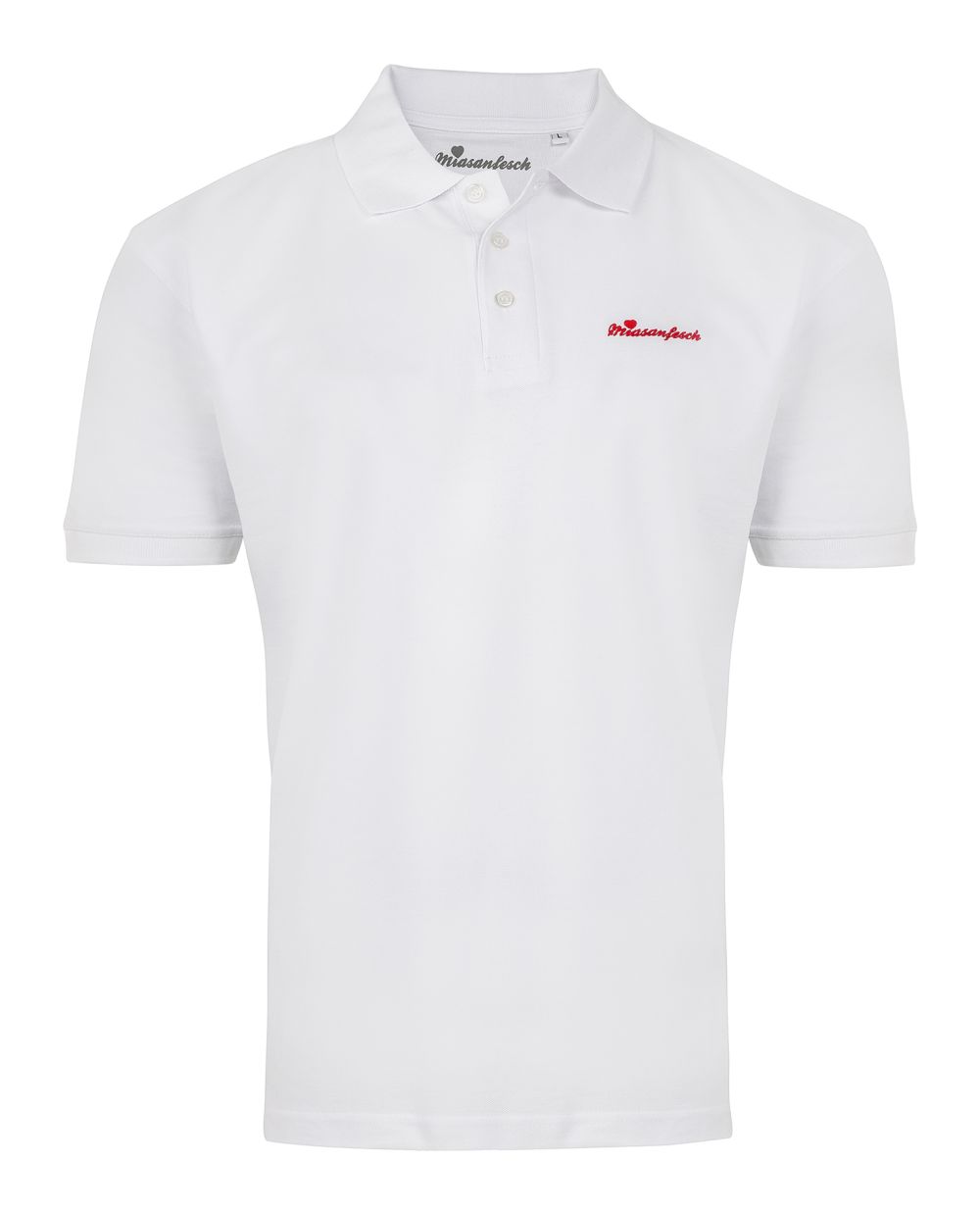 Miasanfesch, Mia San Bayern Herren Hemd Polo Shirt Hochwertig Weiss Größe L Miasanfesch, Mia San Bayern Herren Hemd Polo Shirt Hochwertig Weiss Größe L