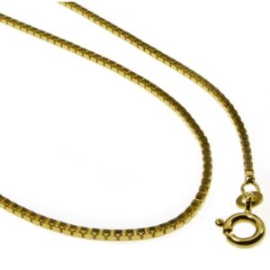 Halskette Venezia - 50cm - 585 Gelbgold - 1,4mm