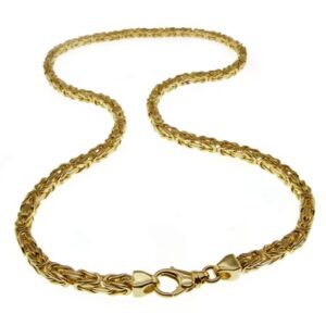 4mm Königskette 50cm  - 585 Gold Gelbgold