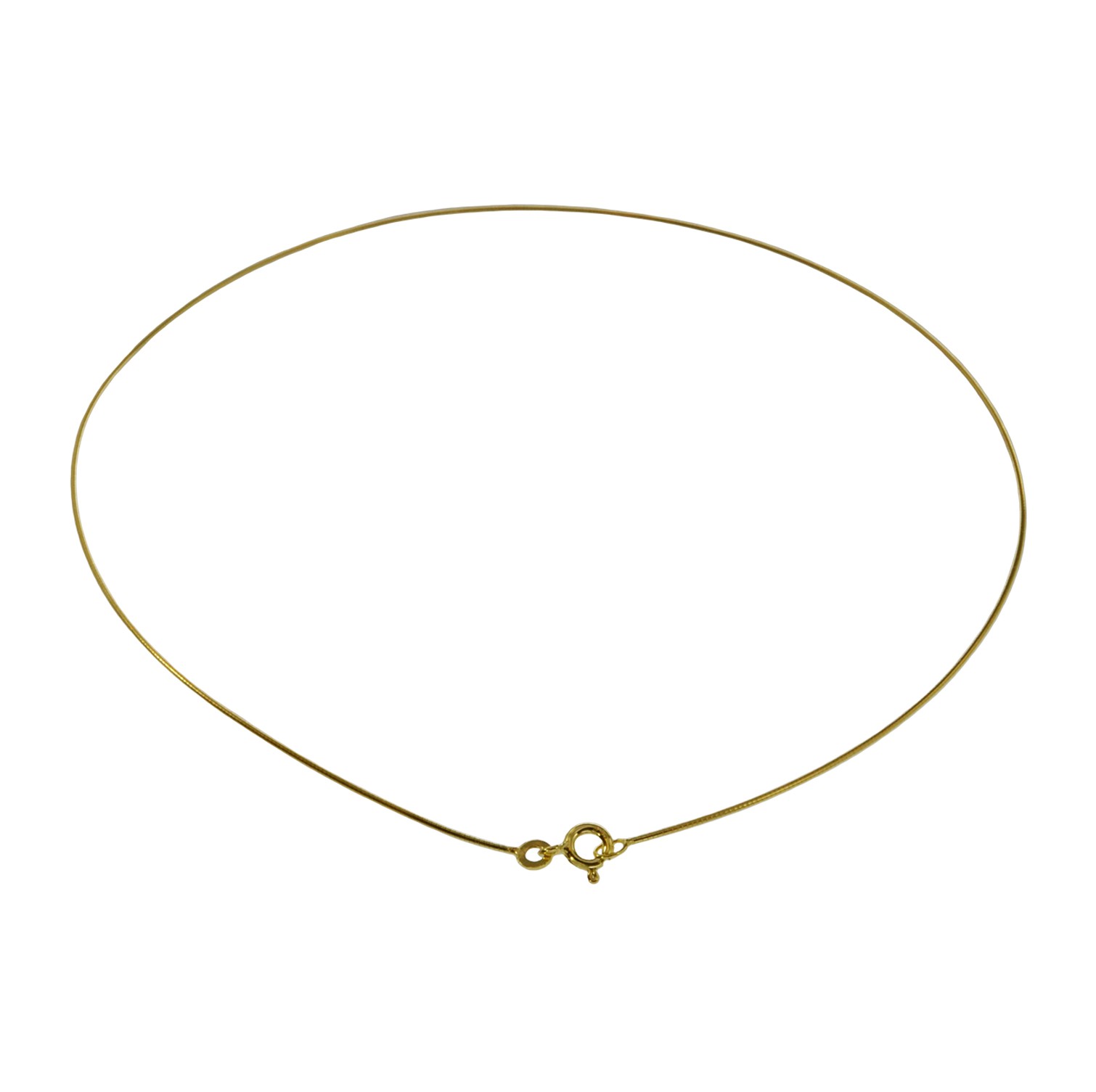 Halsreif Omega 0,8Mm - 45Cm - 585 Gelbgold Kette Halsreif Omega 0,8Mm - 45Cm - 585 Gelbgold Kette - Image 2