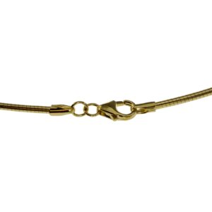 Halsreif Omega 1,2mm - 45cm - 750 Gelbgold