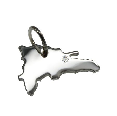Domrep Anhänger Mit Brillant 0,015Ct Am Wunschort 925 Silber Domrep Anhänger Mit Brillant 0,015Ct Am Wunschort 925 Silber