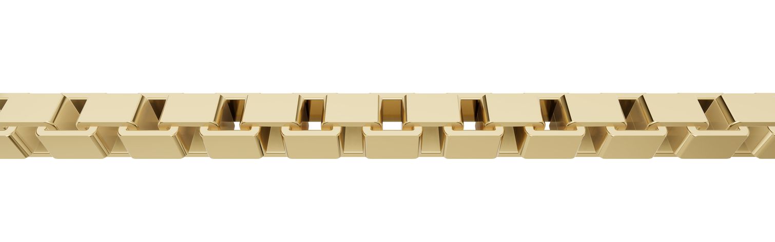 Halskette Venezia - 55Cm - 585 Gelbgold - 1,4Mm Halskette Venezia - 55Cm - 585 Gelbgold - 1,4Mm - Image 3