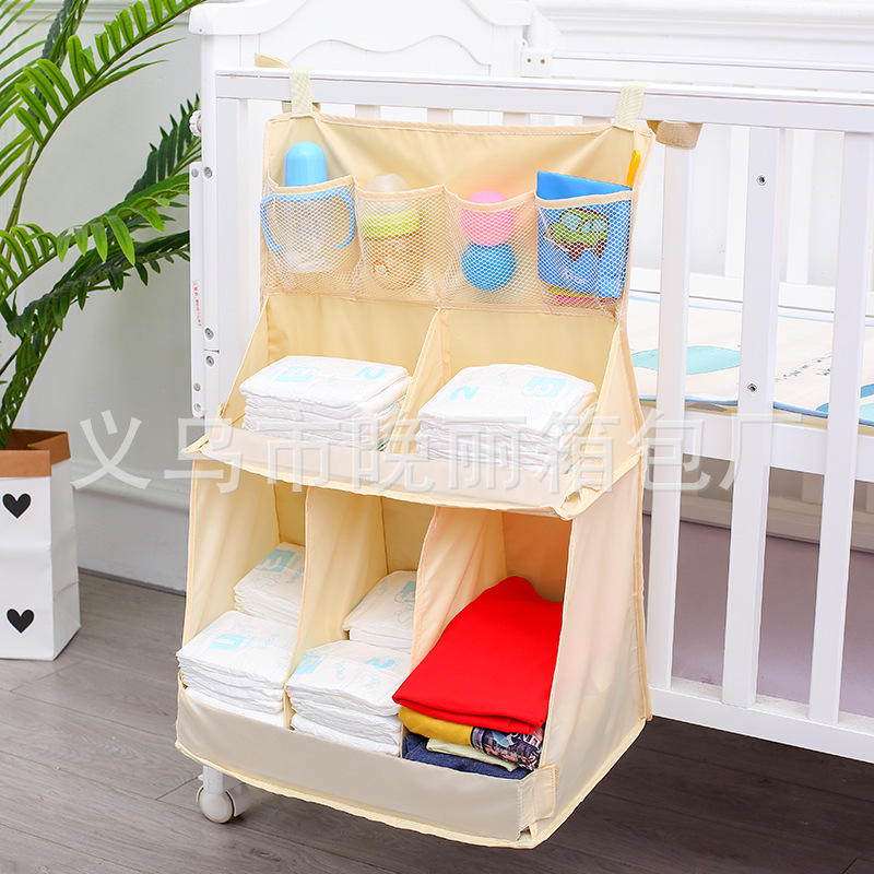 Baby And Infant Supplies Baby Crib Storage Hanging Bag Diaper Feeding Bottle Storage Bag Factory Direct Baby Crib Three-Dimensional Bed Hanging Bag Baby And Infant Supplies Baby Crib Storage Hanging Bag Diaper Feeding Bottle Storage Bag Factory Direct Baby Crib Three-Dimensional Bed Hanging Bag - Image 3