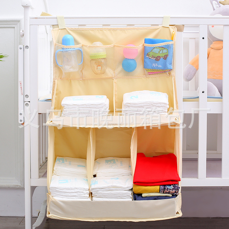 Baby And Infant Supplies Baby Crib Storage Hanging Bag Diaper Feeding Bottle Storage Bag Factory Direct Baby Crib Three-Dimensional Bed Hanging Bag Baby And Infant Supplies Baby Crib Storage Hanging Bag Diaper Feeding Bottle Storage Bag Factory Direct Baby Crib Three-Dimensional Bed Hanging Bag - Image 2