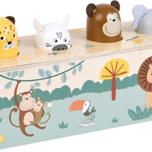 Drückspiel Tierlaute Safari