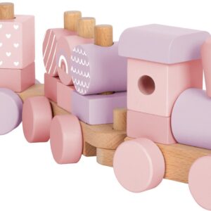 Holzzug rosa