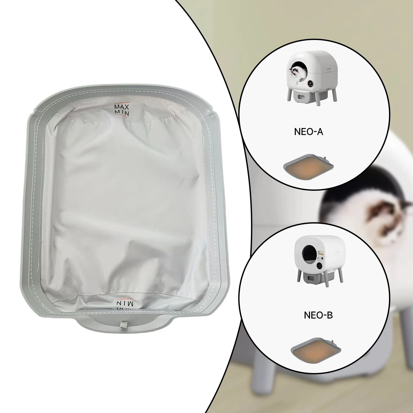 Cat Litter Box Liner Tray Easy Maintenance Practical Cat Litter Accessory Inner Mat Removable Liner Pet Cleaning Supplies Cat Litter Box Liner Tray Easy Maintenance Practical Cat Litter Accessory Inner Mat Removable Liner Pet Cleaning Supplies - Image 4