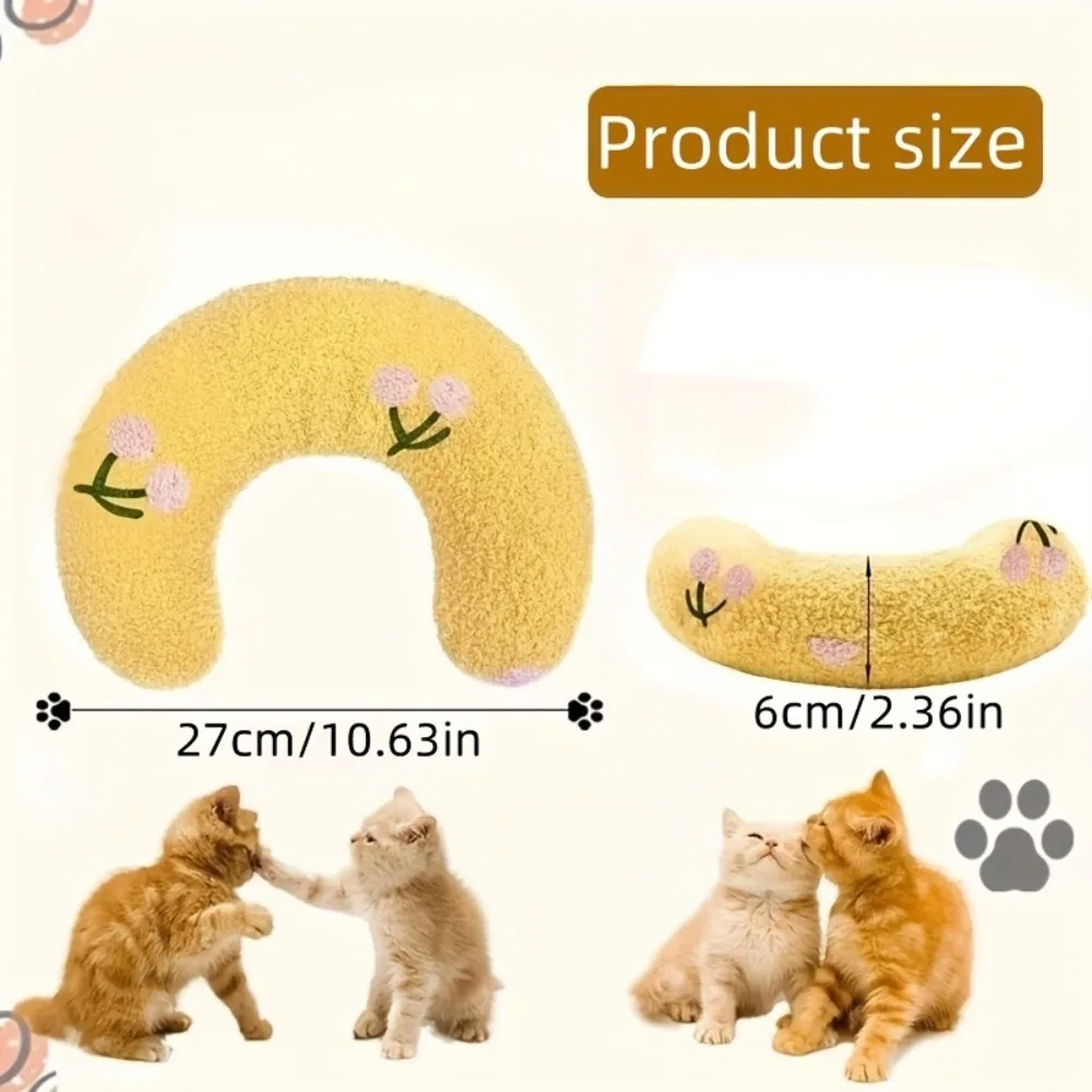 Soft Pet Pillow Cushion For Cats Dogs Thick Cotton Sleeping Headrest Comfortable Bite Resistant Pet Bed Accessory Soft Pet Pillow Cushion For Cats Dogs Thick Cotton Sleeping Headrest Comfortable Bite Resistant Pet Bed Accessory - Image 2