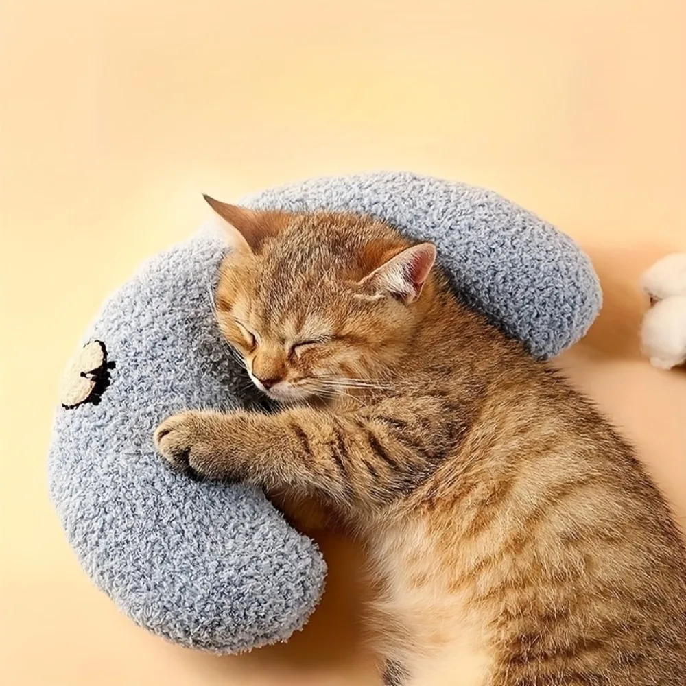 Soft Pet Pillow Cushion For Cats Dogs Thick Cotton Sleeping Headrest Comfortable Bite Resistant Pet Bed Accessory Soft Pet Pillow Cushion For Cats Dogs Thick Cotton Sleeping Headrest Comfortable Bite Resistant Pet Bed Accessory