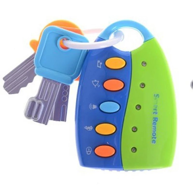 Baby Toy Musical Car Key Vocal Smart Remote Car Voices Pretend Play Educational Toys For Children Baby Music Toys Baby Toy Musical Car Key Vocal Smart Remote Car Voices Pretend Play Educational Toys For Children Baby Music Toys - Image 5