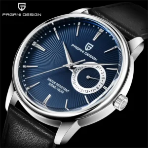 Original PAGANI DESIGN 1654 Modische Casual Sportuhr Herren Militäruhr Edelstahl Wasserdichte Quarzuhr Reloj Hombre