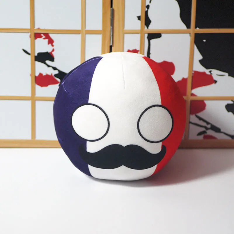 Polandball Plüschpuppe Länder Nationalball Modell Spielzeug Brasilien Portugal Mexiko Countryball Fußball Plüschkissen Anhänger 9-20 Cm Polandball Plüschpuppe Länder Nationalball Modell Spielzeug Brasilien Portugal Mexiko Countryball Fußball Plüschkissen Anhänger 9-20 Cm - Image 12