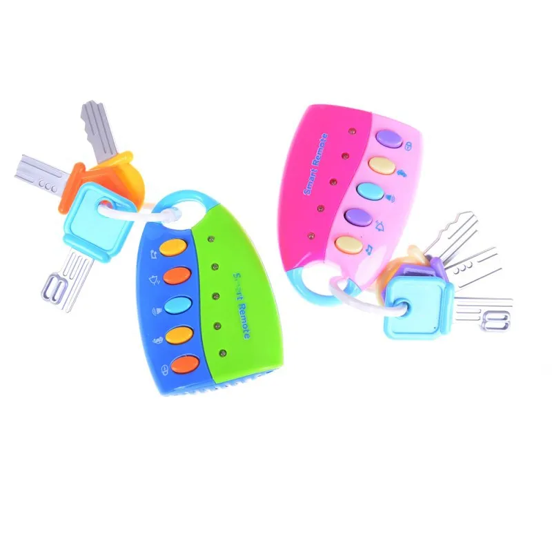 Baby Toy Musical Car Key Vocal Smart Remote Car Voices Pretend Play Educational Toys For Children Baby Music Toys Baby Toy Musical Car Key Vocal Smart Remote Car Voices Pretend Play Educational Toys For Children Baby Music Toys - Image 3