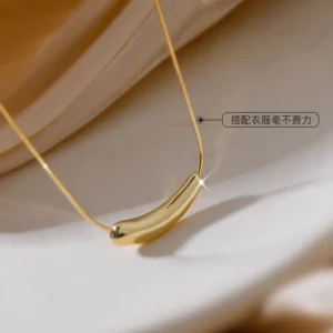 14K gelb Gold Halskette Anhänger Frauen Charme Diamanten Gold Anhänger Kette Luxus Schmuck für Frauen Weihnachten geschenk Halskette