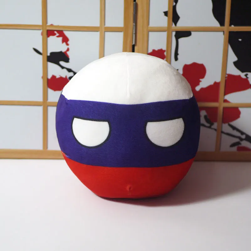 Polandball Plüschpuppe Länder Nationalball Modell Spielzeug Brasilien Portugal Mexiko Countryball Fußball Plüschkissen Anhänger 9-20 Cm Polandball Plüschpuppe Länder Nationalball Modell Spielzeug Brasilien Portugal Mexiko Countryball Fußball Plüschkissen Anhänger 9-20 Cm - Image 9
