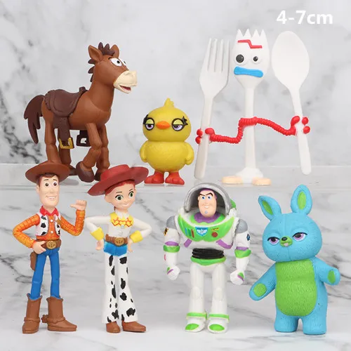 Nette Film Toy Story 4 Woody Buzz Lightyear Forky Pvc Action Figure Jessie Woody Alien Mini Puppen Spielzeug Für Kinder Weihnachten Geschenk Nette Film Toy Story 4 Woody Buzz Lightyear Forky Pvc Action Figure Jessie Woody Alien Mini Puppen Spielzeug Für Kinder Weihnachten Geschenk - Image 13
