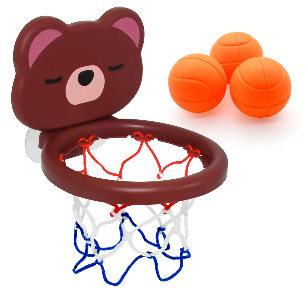 Indoor-Basketballrahmen Mit Tiermotiv Für Kleinkinder, Badespielzeug Für Kinder, Set Mit 3 Kunststoffbällen, Interaktives Spaßspiel Für Babys Und Eltern Und Kinder Indoor-Basketballrahmen Mit Tiermotiv Für Kleinkinder, Badespielzeug Für Kinder, Set Mit 3 Kunststoffbällen, Interaktives Spaßspiel Für Babys Und Eltern Und Kinder - Image 7