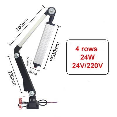 Led-Werkzeugmaschinenlampe 24V 36V 220V Cnc-Drehmaschine Stanz- Und Fräsmaschine Faltbare Leuchte Wasserdicht Explosionsgeschützt Langarm-Beleuchtung Led-Werkzeugmaschinenlampe 24V 36V 220V Cnc-Drehmaschine Stanz- Und Fräsmaschine Faltbare Leuchte Wasserdicht Explosionsgeschützt Langarm-Beleuchtung - Image 9
