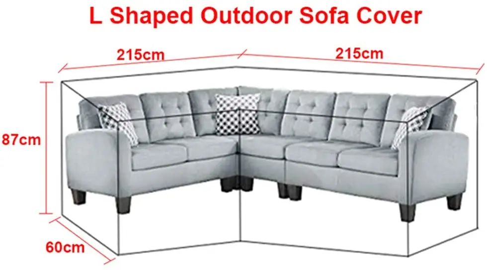 Best Garden L Shape Furniture Cover All Purpose Covers Garden Furniture Set Best Garden L Shape Furniture Cover All Purpose Covers Garden Furniture Set - Image 4