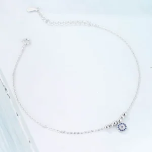 Sommer Mode 925 Sterling Silber Kette Fußkettchen Für Frauen Strand Party Perlen Ankle Armband Fuß Schmuck Mädchen Beste Geschenke