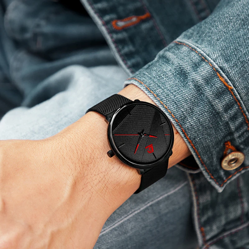 Reloj Hombre Uhren Herren 2023, Minimalistische Herrenmode, Ultradünne Uhr, Einfache Herren-Business-Quarz-Armbanduhr, Relogio Masculino Reloj Hombre Uhren Herren 2023, Minimalistische Herrenmode, Ultradünne Uhr, Einfache Herren-Business-Quarz-Armbanduhr, Relogio Masculino - Image 5