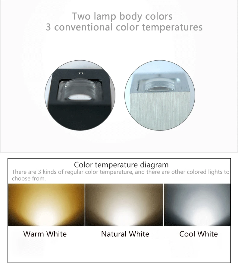 Led Wasserdichte Wand Lampe Indoor &Amp; Outdoor Ip65 Aluminium Up Und Unten Beleuchtung 2X3W Cree Chips Veranda Garten Schlafzimmer Bad Led Wasserdichte Wand Lampe Indoor &Amp; Outdoor Ip65 Aluminium Up Und Unten Beleuchtung 2X3W Cree Chips Veranda Garten Schlafzimmer Bad - Image 4
