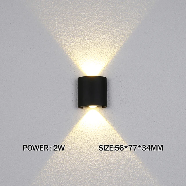 Wand Lampe Led Aluminium Outdoor Indoor Ip65 Up Down Weiß Schwarz Moderne Für Home Treppen Schlafzimmer Nacht Badezimmer Licht Wand Lampe Led Aluminium Outdoor Indoor Ip65 Up Down Weiß Schwarz Moderne Für Home Treppen Schlafzimmer Nacht Badezimmer Licht - Image 17