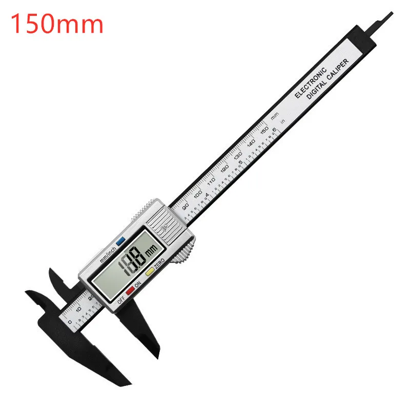 150Mm 100Mm Elektronischer Digitaler Messschieber Kohlefaser Zifferblatt Messschieber Mikrometer Messwerkzeug Digitales Lineal 150Mm 100Mm Elektronischer Digitaler Messschieber Kohlefaser Zifferblatt Messschieber Mikrometer Messwerkzeug Digitales Lineal - Image 10