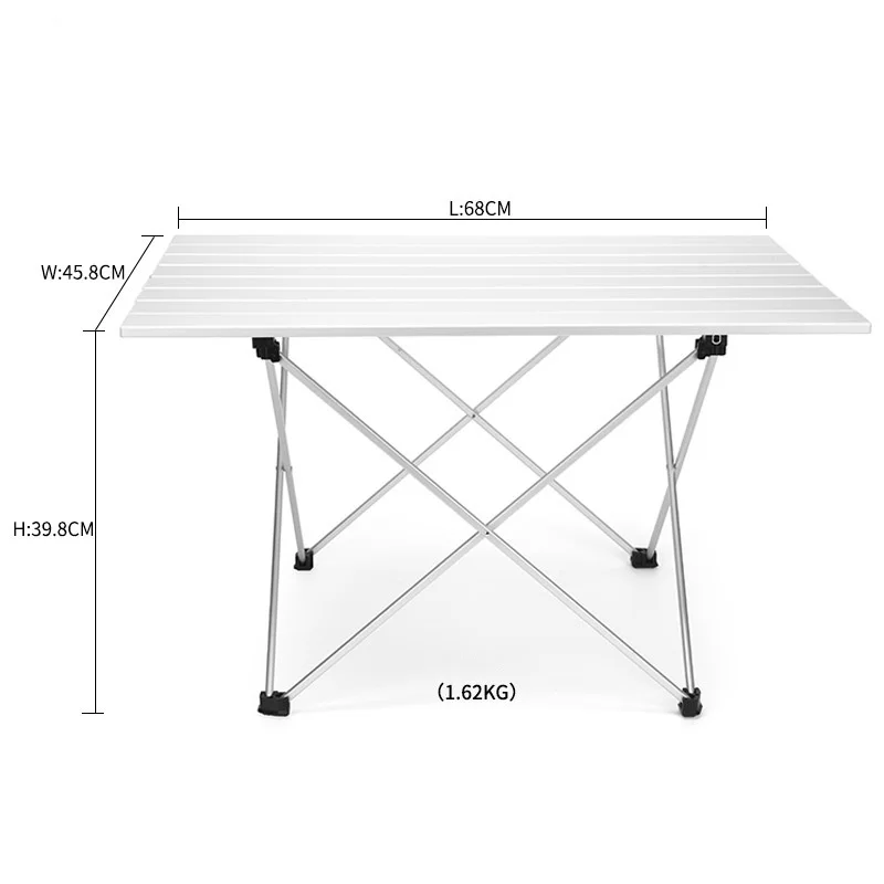 Jsjm Faltbarer Campingtisch Aus Aluminium, Leicht Und Tragbar Jsjm Faltbarer Campingtisch Aus Aluminium, Leicht Und Tragbar - Image 2
