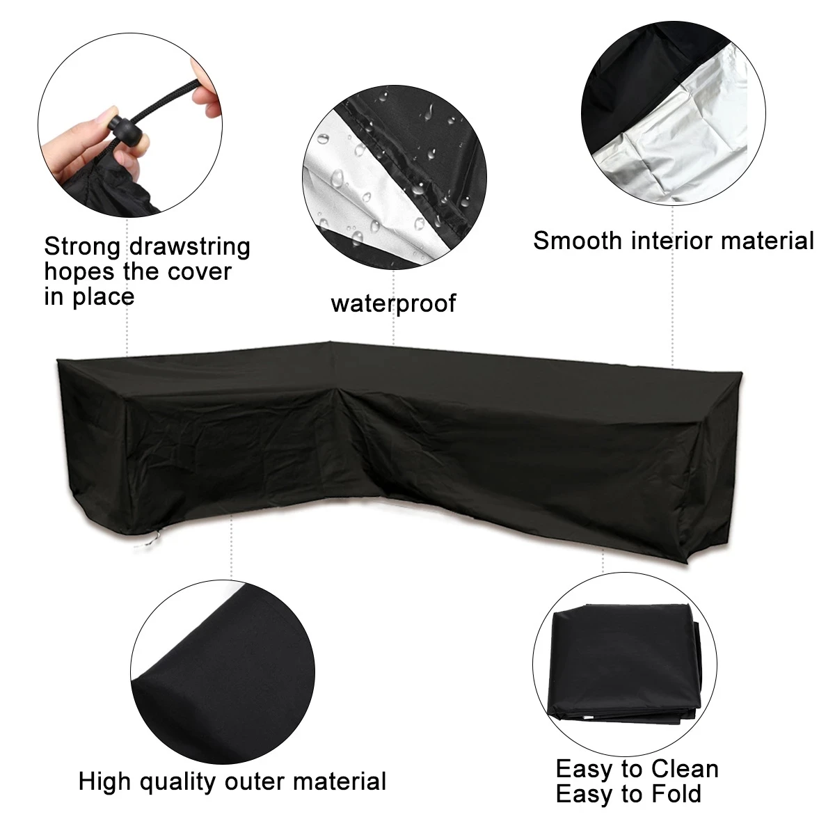 Best Garden L Shape Furniture Cover All Purpose Covers Garden Furniture Set Best Garden L Shape Furniture Cover All Purpose Covers Garden Furniture Set - Image 2