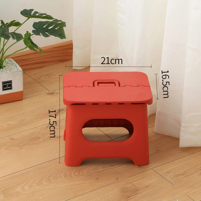 Portable Folding Step Stool-17.5Cm Height Plastic Foldable Stool For Kids,Adults, Kitchen Garden Bathroom Stepping Stool Табурет Portable Folding Step Stool-17.5Cm Height Plastic Foldable Stool For Kids,Adults, Kitchen Garden Bathroom Stepping Stool Табурет - Image 5