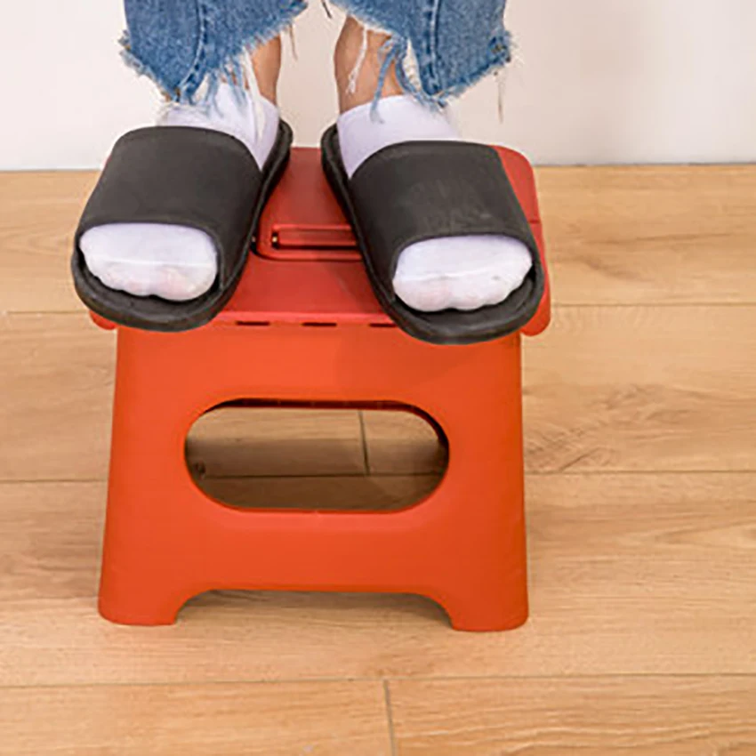 Portable Folding Step Stool-17.5Cm Height Plastic Foldable Stool For Kids,Adults, Kitchen Garden Bathroom Stepping Stool Табурет Portable Folding Step Stool-17.5Cm Height Plastic Foldable Stool For Kids,Adults, Kitchen Garden Bathroom Stepping Stool Табурет - Image 3