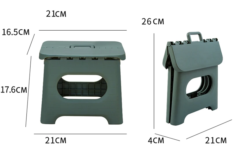 Portable Folding Step Stool-17.5Cm Height Plastic Foldable Stool For Kids,Adults, Kitchen Garden Bathroom Stepping Stool Табурет Portable Folding Step Stool-17.5Cm Height Plastic Foldable Stool For Kids,Adults, Kitchen Garden Bathroom Stepping Stool Табурет - Image 12