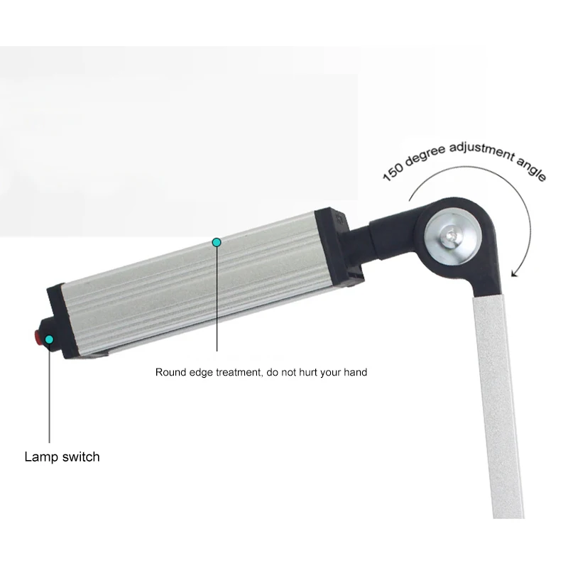 Led-Werkzeugmaschinenlampe 24V 36V 220V Cnc-Drehmaschine Stanz- Und Fräsmaschine Faltbare Leuchte Wasserdicht Explosionsgeschützt Langarm-Beleuchtung Led-Werkzeugmaschinenlampe 24V 36V 220V Cnc-Drehmaschine Stanz- Und Fräsmaschine Faltbare Leuchte Wasserdicht Explosionsgeschützt Langarm-Beleuchtung - Image 3