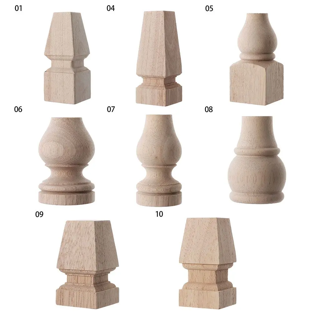 High Quality European Style Accessories Vintage Wood Carved Furniture Foot Legs Home Decor Cabinet Seat Feets High Quality European Style Accessories Vintage Wood Carved Furniture Foot Legs Home Decor Cabinet Seat Feets - Image 6