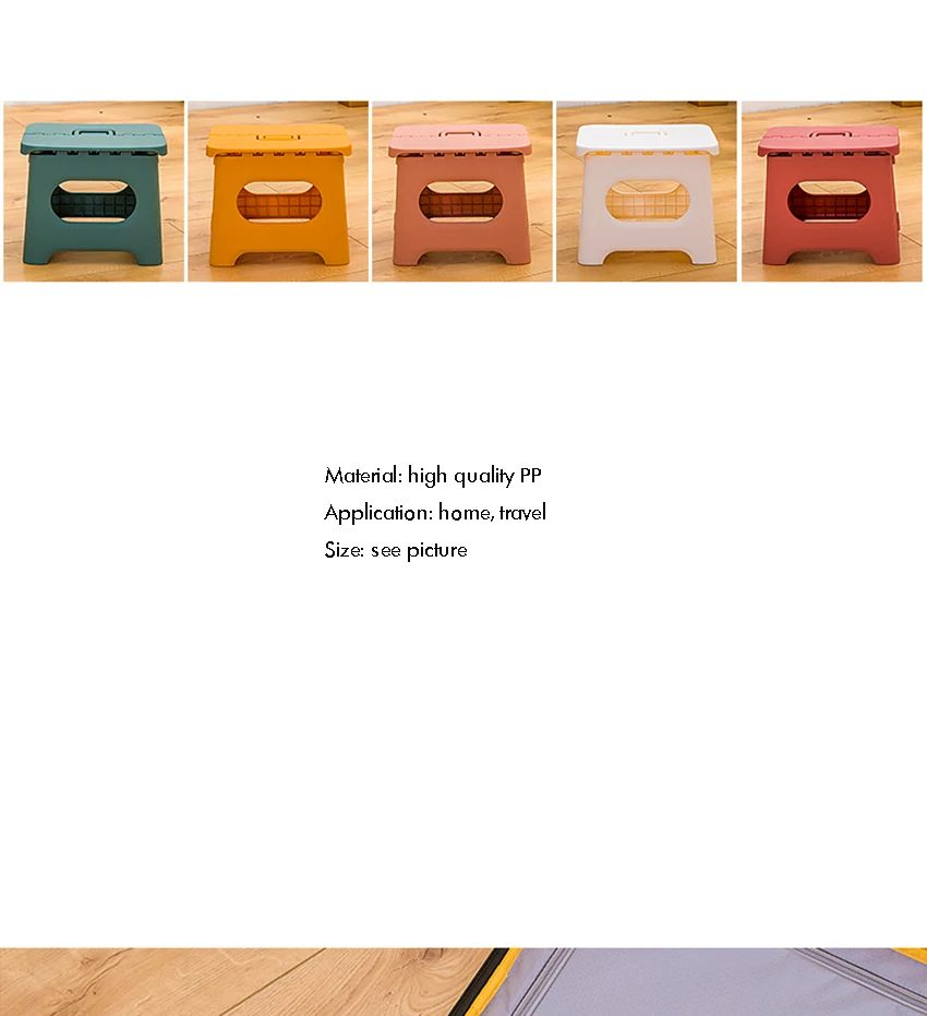 Portable Folding Step Stool-17.5Cm Height Plastic Foldable Stool For Kids,Adults, Kitchen Garden Bathroom Stepping Stool Табурет Portable Folding Step Stool-17.5Cm Height Plastic Foldable Stool For Kids,Adults, Kitchen Garden Bathroom Stepping Stool Табурет - Image 13