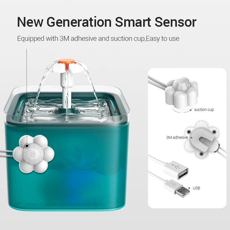 Rojeco Smart Motion Sensor Für Automatische Katze Wasser Brunnen Intelligente Infrarot Usb Detektor Sensor Für Katze Trinkbrunnen Rojeco Smart Motion Sensor Für Automatische Katze Wasser Brunnen Intelligente Infrarot Usb Detektor Sensor Für Katze Trinkbrunnen - Image 3