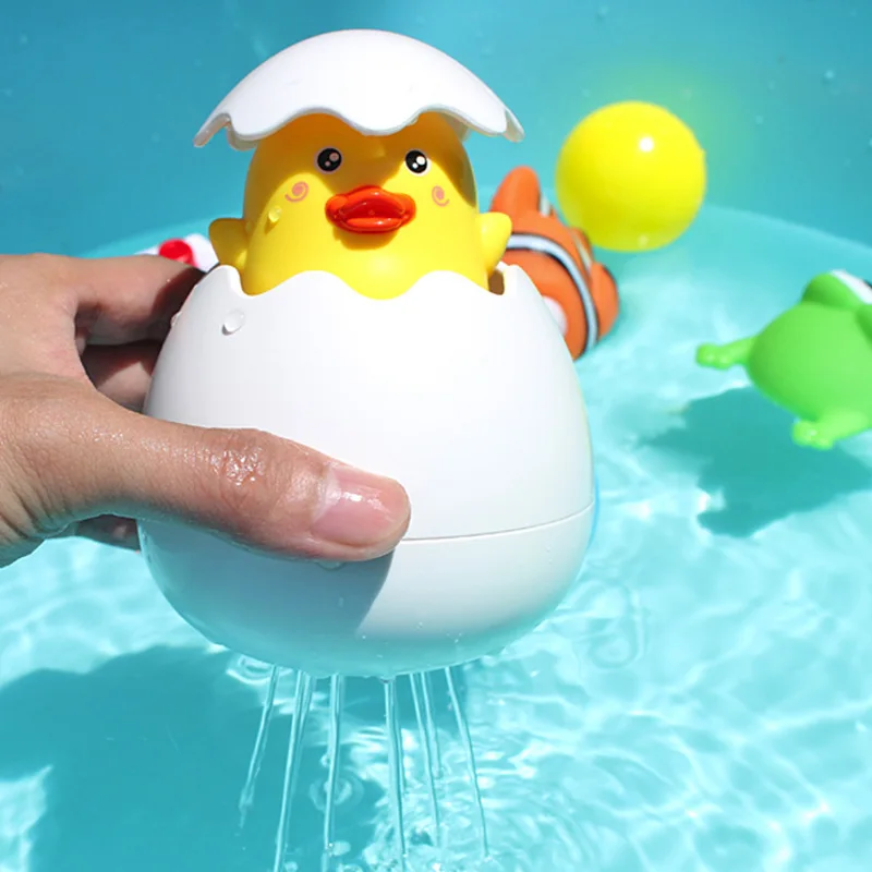 Baby Bathing Toy Kids Cute Duck Penguin Egg Water Spray Sprinkler Bathroom Sprinkling Shower Swimming Water Toys For Kids Gift Baby Bathing Toy Kids Cute Duck Penguin Egg Water Spray Sprinkler Bathroom Sprinkling Shower Swimming Water Toys For Kids Gift - Image 2