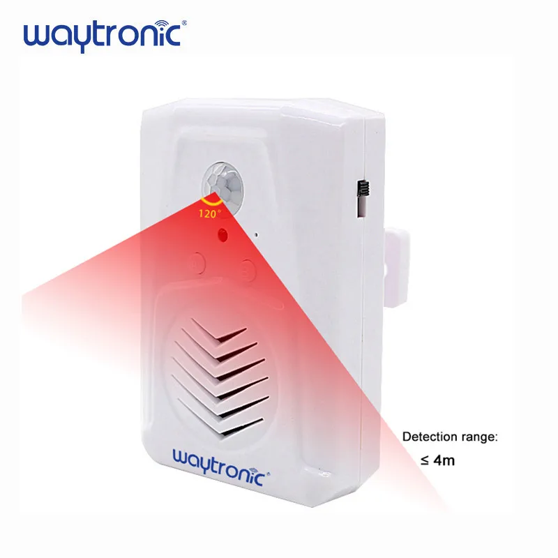 Downloadable Mp3 Wireless Pir Motion Sensor Aktivierter Player Infrarot-Türklingel Shop Store Willkommen Spracherinnerung Mit Usb-Kabel Downloadable Mp3 Wireless Pir Motion Sensor Aktivierter Player Infrarot-Türklingel Shop Store Willkommen Spracherinnerung Mit Usb-Kabel - Image 4