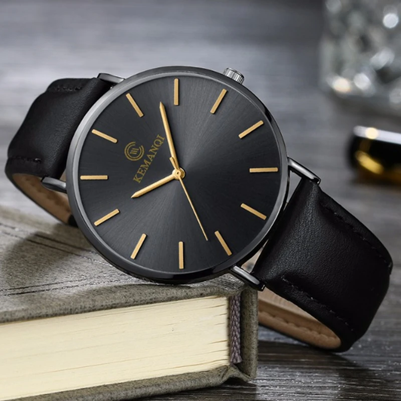 Relogio Masculino Herrenuhren Top-Marke Luxus Ultra-Dünne Herrenuhr Uhr Erkek Kol Saati Reloj Hombre Relogio Masculino Herrenuhren Top-Marke Luxus Ultra-Dünne Herrenuhr Uhr Erkek Kol Saati Reloj Hombre - Image 2