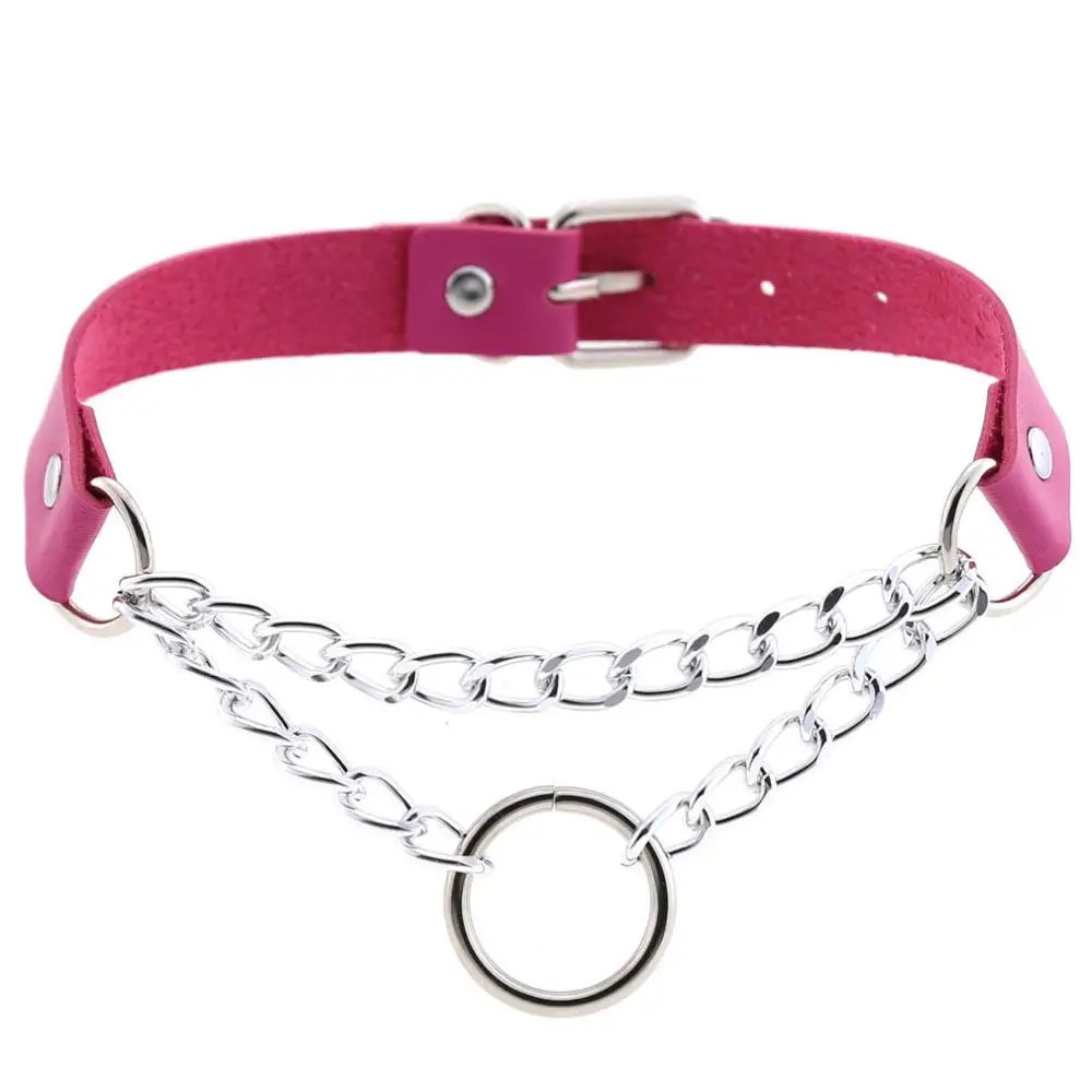 Punk Choker Kragen Für Frauen Halskette Goth Silber Farbe Kette Leder Halsband Kragen Frauen Chocker Mädchen Emo Gothic Schmuck Punk Choker Kragen Für Frauen Halskette Goth Silber Farbe Kette Leder Halsband Kragen Frauen Chocker Mädchen Emo Gothic Schmuck - Image 7