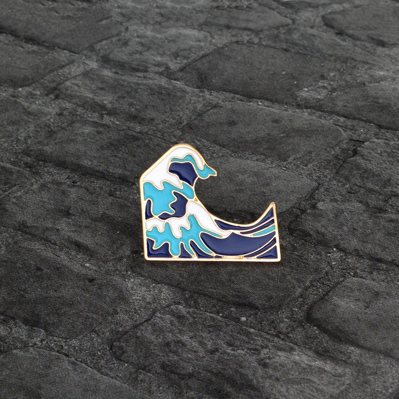 Kühlen Sommer Urlaub Ozean Schmuck Blau Meer Welle Brosche Männer Frauen Kleidung Rucksack Tasche Zubehör Pins Für Geschenk Kühlen Sommer Urlaub Ozean Schmuck Blau Meer Welle Brosche Männer Frauen Kleidung Rucksack Tasche Zubehör Pins Für Geschenk - Image 11