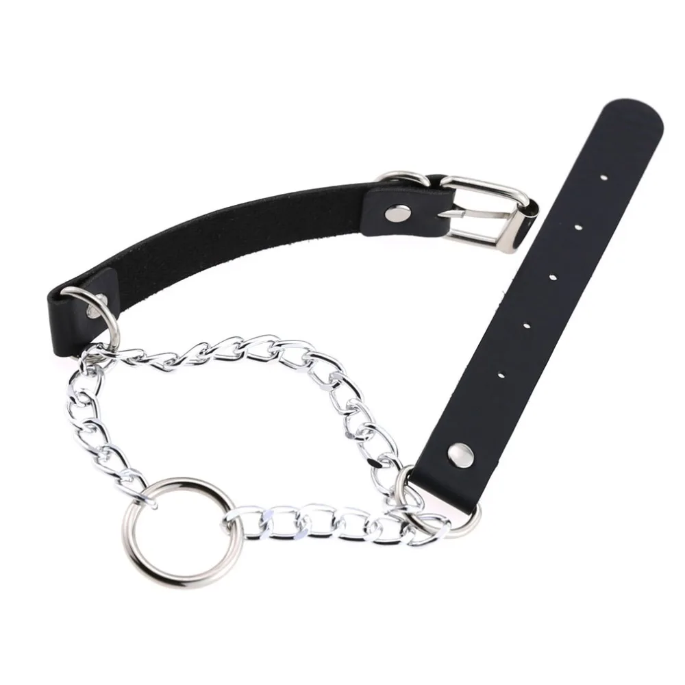 Punk Choker Kragen Für Frauen Halskette Goth Silber Farbe Kette Leder Halsband Kragen Frauen Chocker Mädchen Emo Gothic Schmuck Punk Choker Kragen Für Frauen Halskette Goth Silber Farbe Kette Leder Halsband Kragen Frauen Chocker Mädchen Emo Gothic Schmuck - Image 3