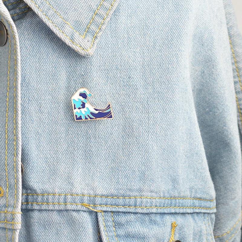 Kühlen Sommer Urlaub Ozean Schmuck Blau Meer Welle Brosche Männer Frauen Kleidung Rucksack Tasche Zubehör Pins Für Geschenk Kühlen Sommer Urlaub Ozean Schmuck Blau Meer Welle Brosche Männer Frauen Kleidung Rucksack Tasche Zubehör Pins Für Geschenk - Image 9