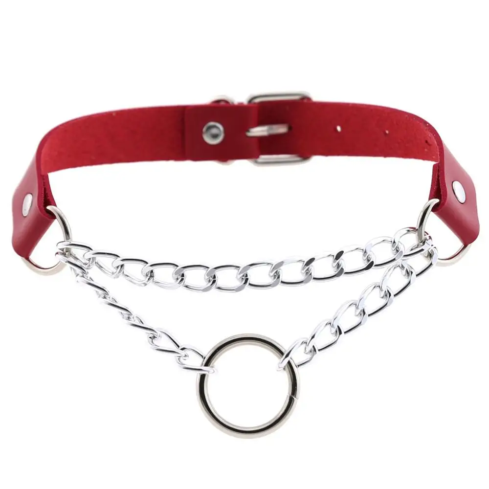 Punk Choker Kragen Für Frauen Halskette Goth Silber Farbe Kette Leder Halsband Kragen Frauen Chocker Mädchen Emo Gothic Schmuck Punk Choker Kragen Für Frauen Halskette Goth Silber Farbe Kette Leder Halsband Kragen Frauen Chocker Mädchen Emo Gothic Schmuck - Image 11